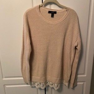 Forever 21 women’s floral sweater